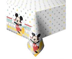 Procos- Mantel plástico 120 x 180 cm Mickey Mouse Awesome, Multicolor, 5PR89004