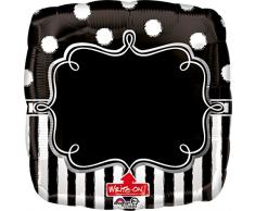 Amscan International 3445301 - Pizarra de pizarra para fiesta de cumpleaños