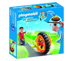 Playmobil Aire Libre-Speed Roller Color Naranja Playset de Figuras de Juguete, 2 x 18,7 x 18,7 cm (Playmobil 9203)