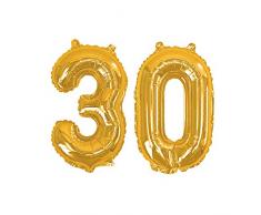 Neviti 774236 Party - Globos de papel, color dorado