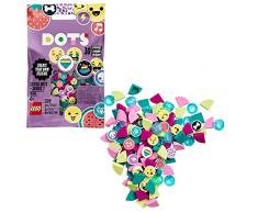 LEGO DOTS - Extra: Edición 1, bolsa con piezas decorativas para complementar los diseños, juguete creativo con nuevos diseños, incluye piezas de colores (41908)