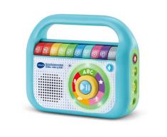 VTech - Reproductor Musical Graba Canta y Baila, Radio Infantil con Bluetooth, Grabadora, Juguete para niños +1.5 años, Versión ESP