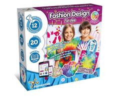 Science4you Fashion Design - Tie Dye Kit para Niños, Incluye 12 Actividades y Bolsa Tie Dye, Set de Juegos y Manualidades para Niños 6+ años, Juguetes y Regalos para Niño y Niña 6+ años
