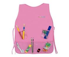 LEBEZ Delantal de Nailon sin Manga