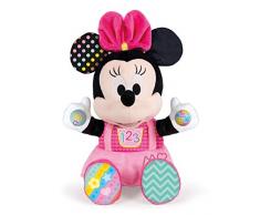 Clementoni - Disney Baby Minnie Gioca e Impara, Peluche parlante,, 17304