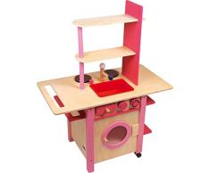 Small Foot Design 1154 - Cocina de Juguete, Color Rosa