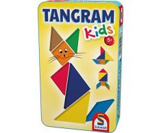 Schmidt Spiele Tangram Kids - Rompecabezas (Rompecabezas de Figuras, Fantasía, Niños, Niño/niña, 5 año(s), Madera)