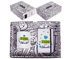 Conjunto de Libreta y Mug con Mensaje. Te Quiero Abuelo..