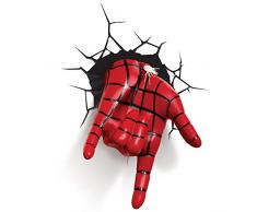 3D Light FX - Lámpara LED Decorativa 3D con Forma de la Mano del Spiderman de Marvel (lámpara Que ya no está en fabricación).