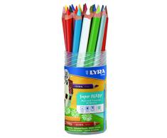 LYRA 3723182 Super Ferby - Pack de 18 lápices de colores [Importado de Alemania]