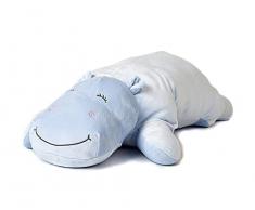 Uni-Toys - Cojín de Peluche (Azul Claro), ultrasuave - 60 cm (Longitud) - Peluche KI-45766 Azul
