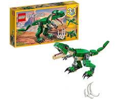 LEGO Creator - Grandes Dinosaurios, juguete 3 en 1 con el que puedes construir muñecos de un Triceratops, un Pterodactilo o un T-Rex (31058)