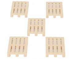 Bruder Juguete 45004 de palés Europeos, 5 Unidades