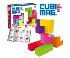 Lúdilo Infantiles, niños, Puzzles 3D, Juegos magnéticos de Viaje, Juguetes educativos, Multicolor (CUBIMAGes un increíble Rompecabezas ma)