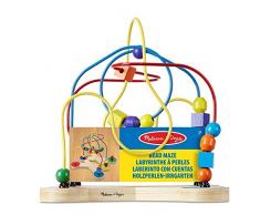Melissa & Doug Laberinto clásico de cuentas (Juguete educativo de madera) , color/modelo surtido