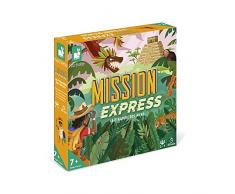 Janod- Mission Express Cráneo de Cristal Infantil – Juego de Mesa cooperativo – A Partir de 7 años, Multicolor (JURATOYS J02466)