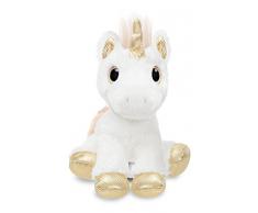 Aurora- Peluches y muñecas, Color Blanco y Dorado, 31cm (60856)