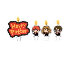 Amscan International 9905198 - Velas con forma de Harry Potter