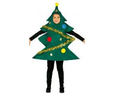 Guirca - Disfraz Arbol de Navidad, 5-6 años, Multicolor (42457)