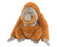 Wild Republic-12250 Peluche Pongo Cuddlekins, Color Negro/Gris/Naranja (12250)