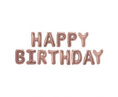 Neviti 774151 - Globos de papel de aluminio para despedida de soltera, color oro rosa , color/modelo surtido