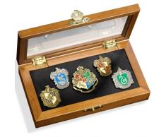 Pin de la casa de Hogwarts: Cinco Pines en la Vitrina. Colección Harry Potter Noble