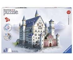 Ravensburger - 3D Puzzle Building Castillo de Neuschwanstein (12573 9)