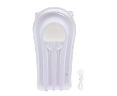 TOPICO Mini colchón Hinchable Splash, Color Blanco