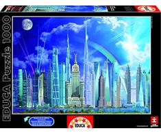 Puzzles Educa - Puzzle Grandes Edificios, 1000 piezas (16287)