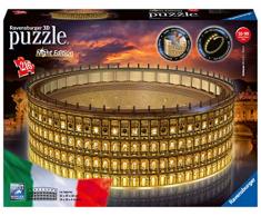 Ravensburger - Puzzle 3D Colosseo, edición nocturna (11148)