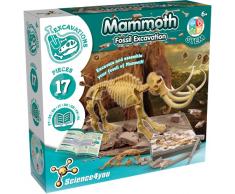 Science4you - Mamut Excavaciones Fósiles - Dinosaurios para Niños 6+ Años - Excava 17 Fosiles con Este Juego Arqueologia, Set de Paleontologo, Ciencia y Juguetes para Niños +6 Años