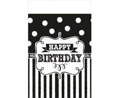 Amscan - Pizarra mantel de plástico para cumpleaños