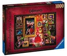 Ravensburger - Puzzle Villainous: Reina de corazones, 1000 piezas, Disney (15026)