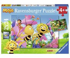 Ravensburger - Puzzle Abeja Maya, Pack de 2 x 24 Piezas (90938)