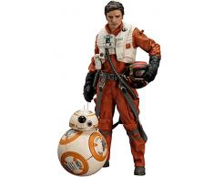 Star Wars SW122 PoE Dameron y BB-8 Artfx Plus Estatua