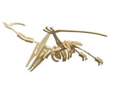Juego de construcción de Madera 3D Puzzle Pterodactylus