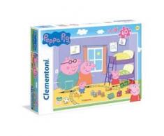 Clementoni Supercolor - Puzzle Maxi Peppa Pig 60 Pezzi