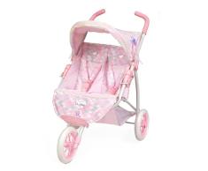 DE CUEVAS TOYS- Silla gemelar Plegable, Multicolor (1)
