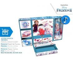 Kids Euroswan- Joyero Armario Musical Frozen 2, Multicolor, Talla Única (WD20736)