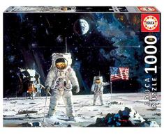 Educa Puzzle 1.000 Piezas, First Man on The Moon, Robert MCCALL (18459)