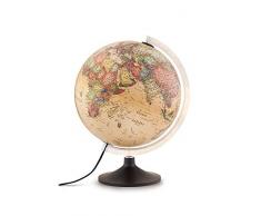 TECNODIDATTICA Colcha con Volant – mapamundi Atmosphere Antiguo Antico