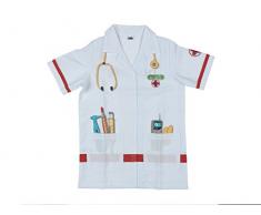 Theo Klein-4614 Bata De Médico De Alta Calidad, Juguete, Multicolor (4614)