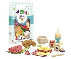 Vilac- Set Desayuno Madera Delantales y Guardapolvos, Multicolor (VIL8120)