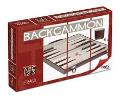 Cayro - Backgammon - Juego de razonamiento y estrategia - juego de mesa tradicional - Desarrollo de habilidades cognitivas e inteligencias múltiples - Juego de mesa (709)