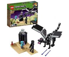 LEGO Minecraft - La Batalla en el End, juguete divertido de construcción y aventuras basado en el videojuego (21151)