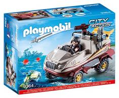 Playmobil- Coche Anfibio Juguete, (geobra Brandstätter 9364)