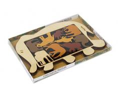 Rompecabezas Constantin C5070 de Desfile de Elefantes, Natural