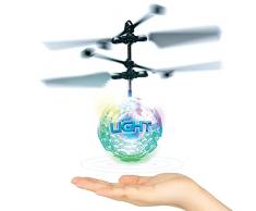 Skyball Light | Bola voladora con Luces LED Intermitentes, Funciona con Sensor de proximidad, detecta Objetos cercanos y se aleja de Ellos | A Partir de 8 años (NH90139)