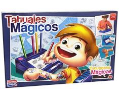 Falomir Tatuajes Mágicos Azul, Juego de Mesa, Manualidades (646454)