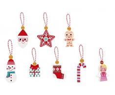 Janod - Decoraciones de Navidad 8 (Juratoys J04539)